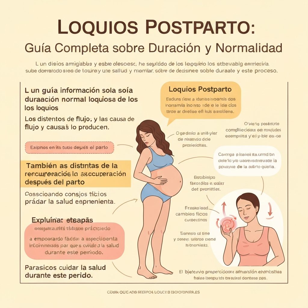 Loquios Postparto: Guía Completa sobre Duración y Normalidad