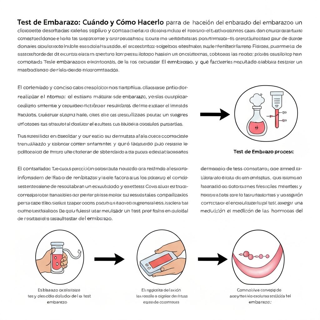 Test de Embarazo: Cuándo y Cómo Hacerlo para un Resultado Fiable