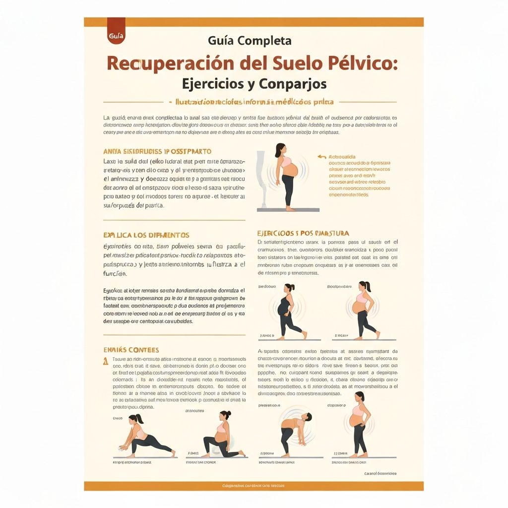 Guía Completa de Recuperación del Suelo Pélvico: Ejercicios y Consejos Postparto