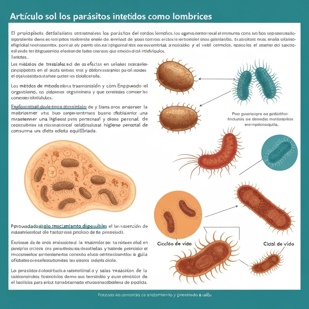 Parásitos Intestinales (Lombrices): Síntomas, Tratamiento y Prevención