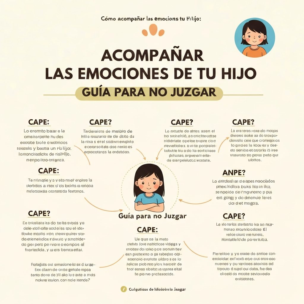 Cómo Acompañar las Emociones de tu Hijo: Guía para no Juzgar