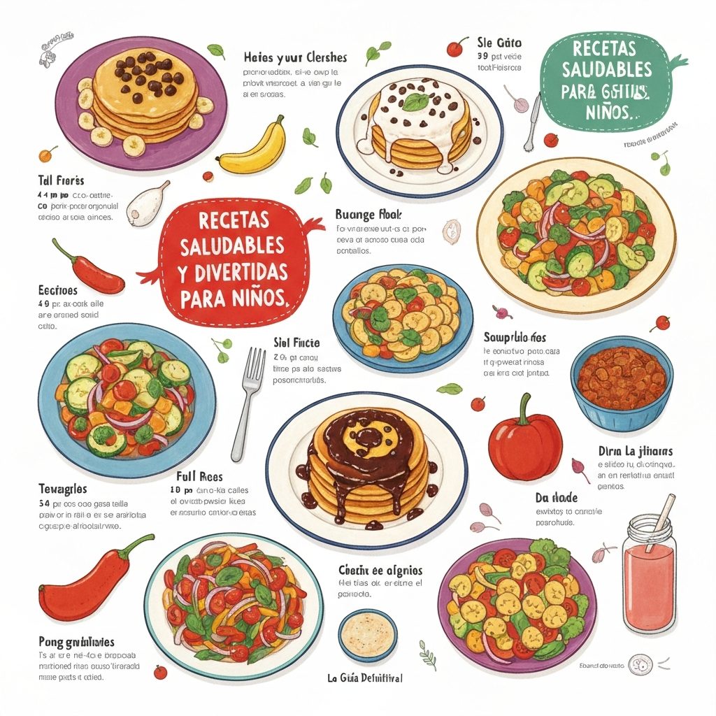 Recetas Saludables y Divertidas para Niños: ¡La Guía Definitiva!